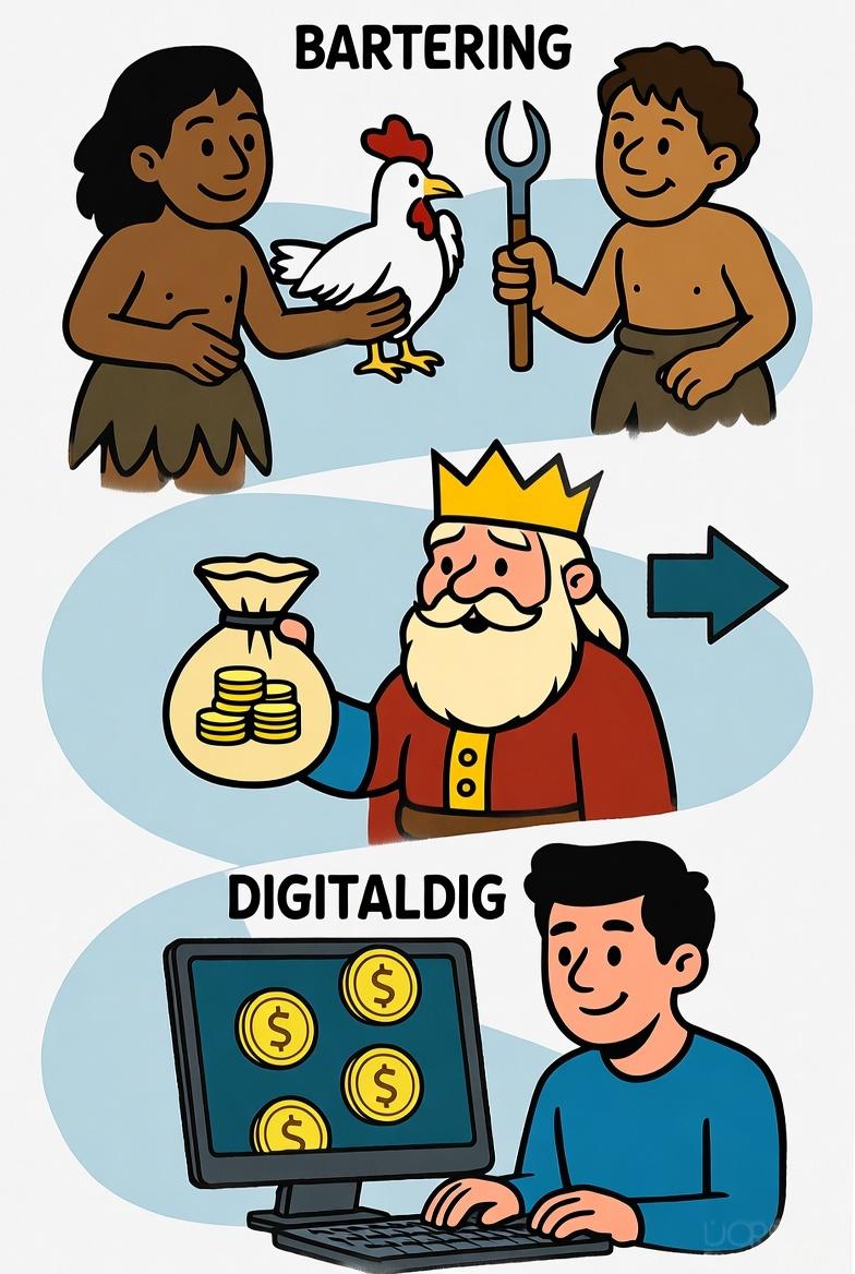 What is Money - History of currency and cryptocurrency