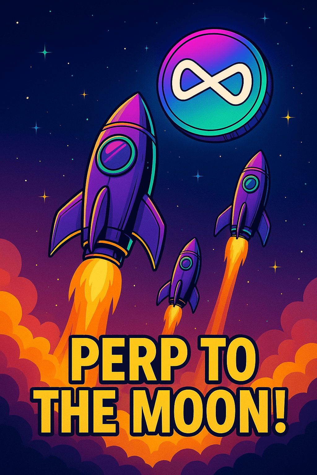 PERP Rockets to Moon