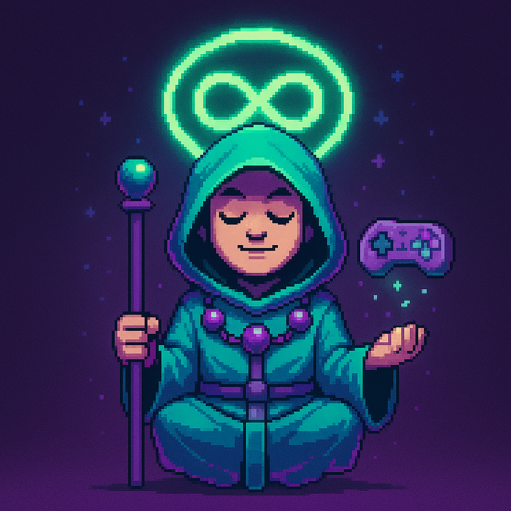 The Eternal Monk of the Arcade